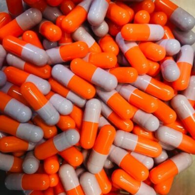 کپسول-ژلاتینی-نارنجی-خاکستری